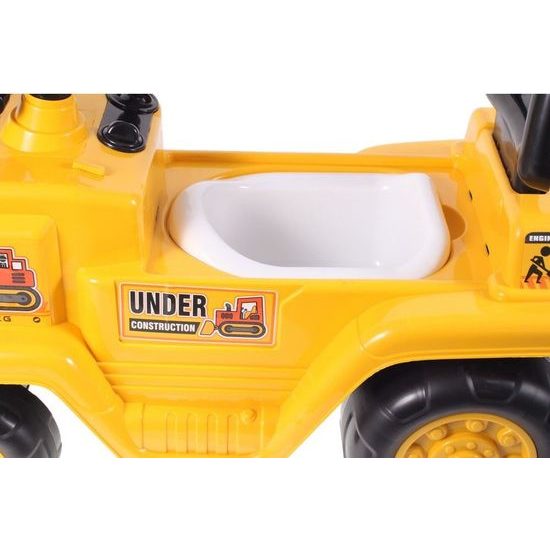 Dětské odrážedlo 2v1 Bagr s nočníkem