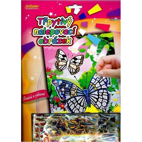 Třpytivý/zářivý nalepovací obrázek