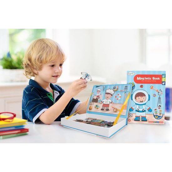 Magnetická ukládačka oblečení pro kluka Color Day