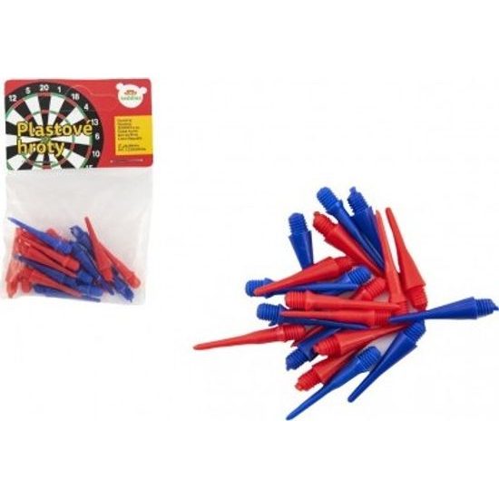 Plastové hroty 20ks k házecím šipkám
