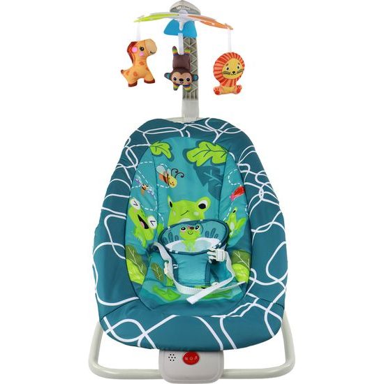 Dětské houpací křeslo 2v1 žabičky