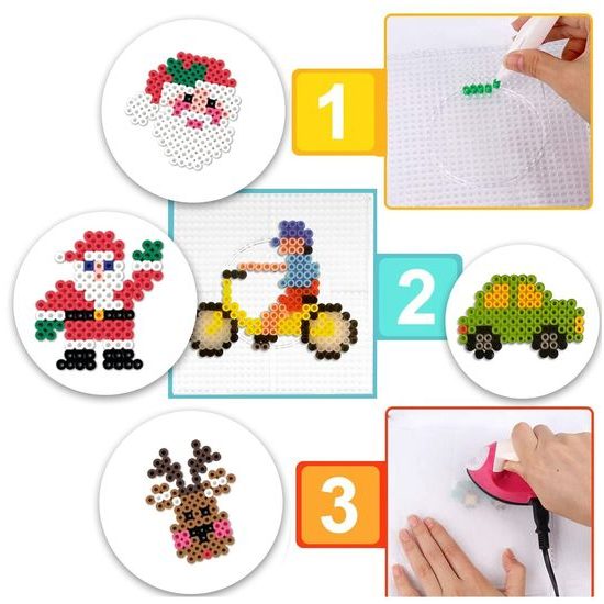 Neónové zažehlovací korálky Neon Iron Beads 10000 kusů