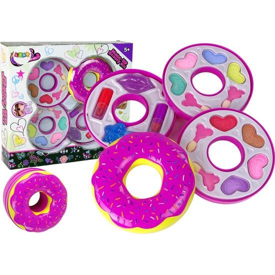 Paletka očních stínů a rtěnky