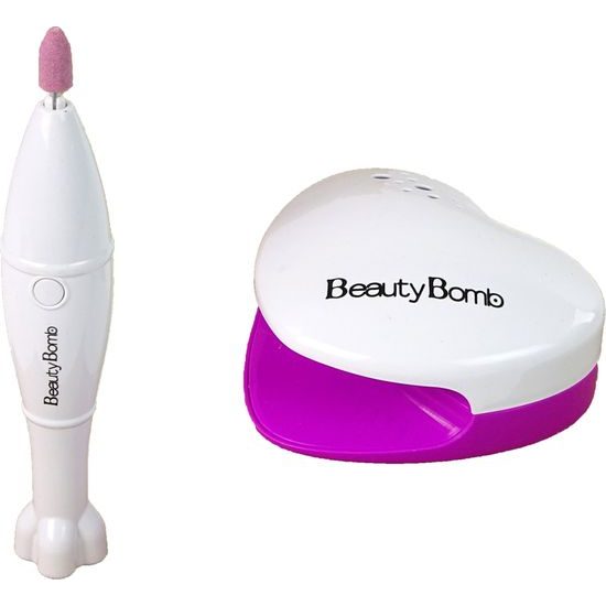 Dětská sada na lakování nehtů s lampou a bruskou