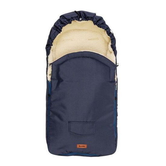 Vlněný zimní fusak Navy