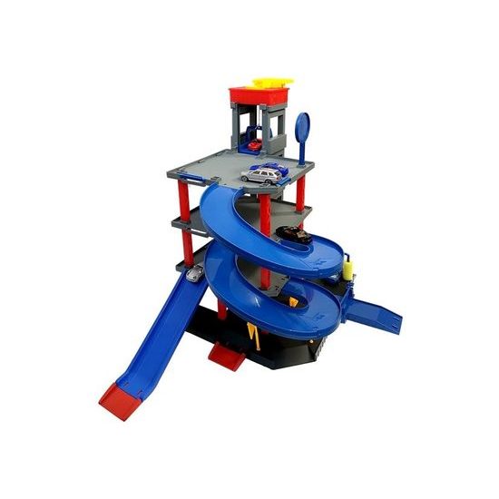 Parkovací garáž Parking Lot se 6 autíčky a hrací podložkou