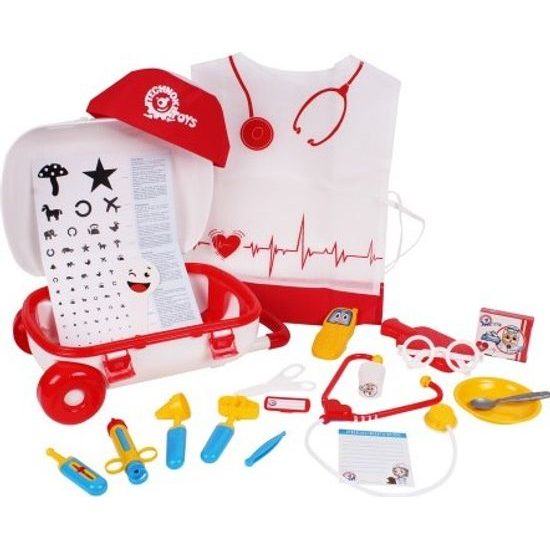 Sada doktor 21ks v plastovém kufříku na kolečkách