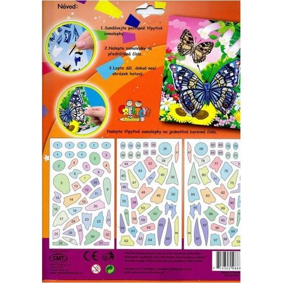 Třpytivý/zářivý nalepovací obrázek