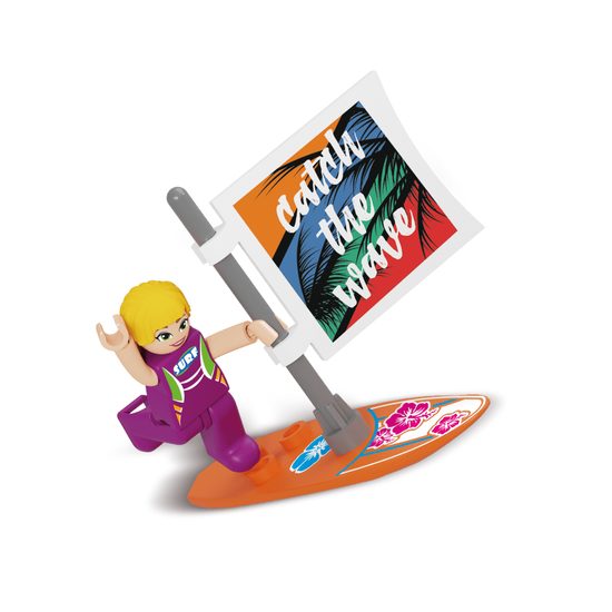 Blocki MyGirls stavebnice plážový dům 371 dílků