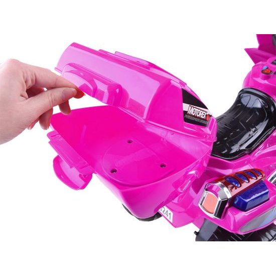 Dětská elektrická tříkolka Speed Star růžová