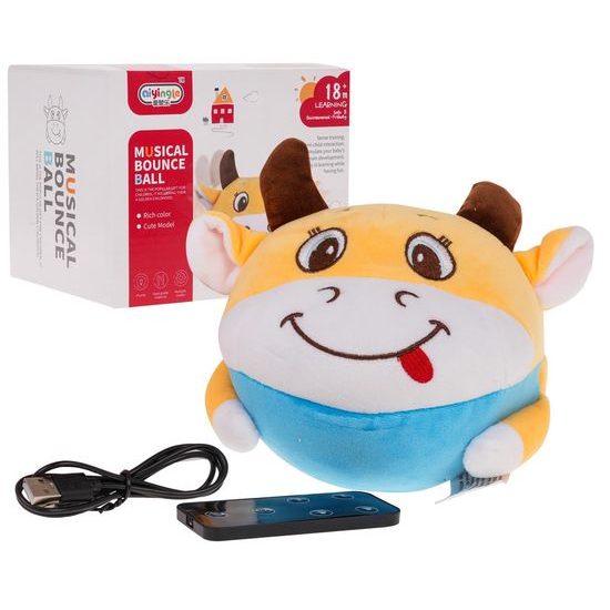 Veselá skákající kravička Bounce Ball