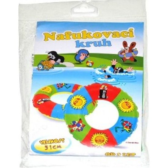 Nafukovací kruh - krtek