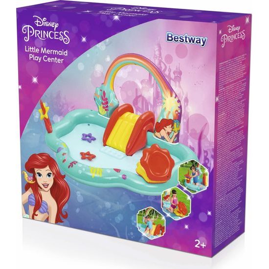 Nafukovací brouzdaliště Bestway 91097 Malá mořská víla 221 x 193 x 117 cm