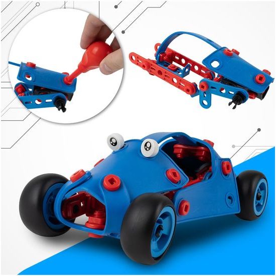 Konštrukčná stavebnica 6v1 Build Play 142 dielikov