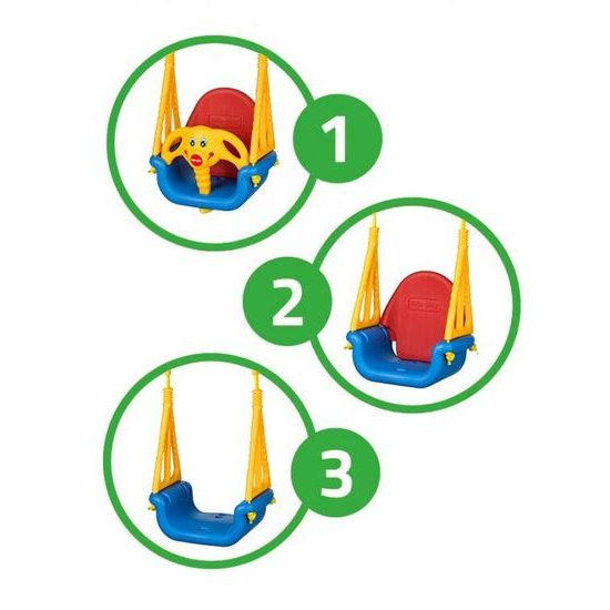Dětská houpačka 3v1 slon