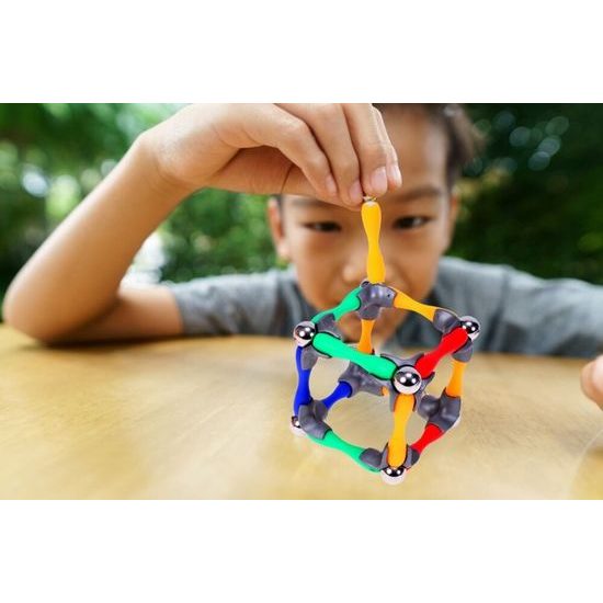 Magnetická stavebnice Magnetic World 120 dílků