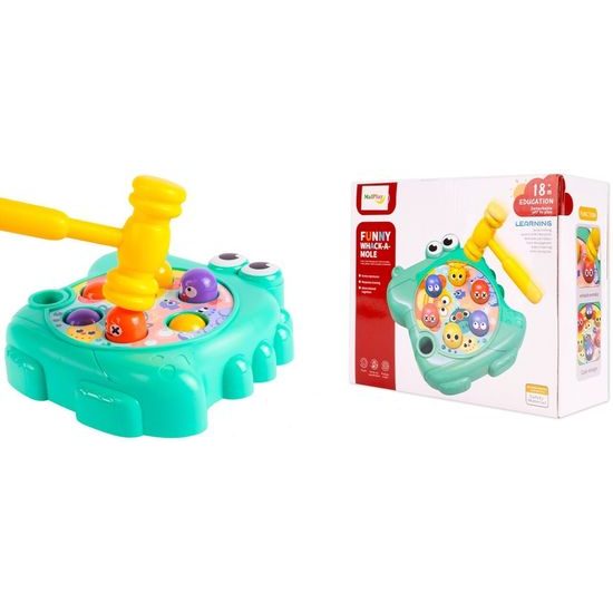 Zatloukání míčků pro nejmenší Funny Hole - zelená