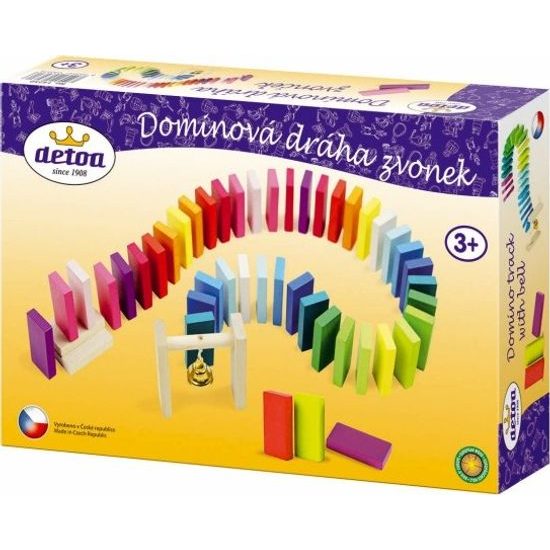 Dominová dráha se zvonečkem 95ks