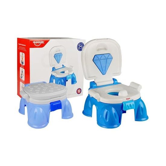 Haunger interaktivní hrající nočník 3v1 Diamant modrý