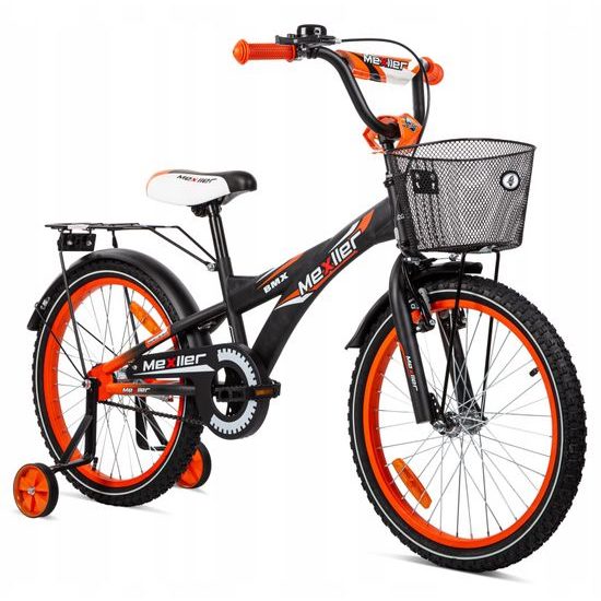 Mexller dětské kolo BMX 20" černooranžová