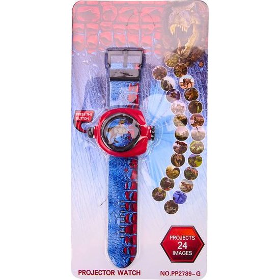 Hodinky s projektorem Dino