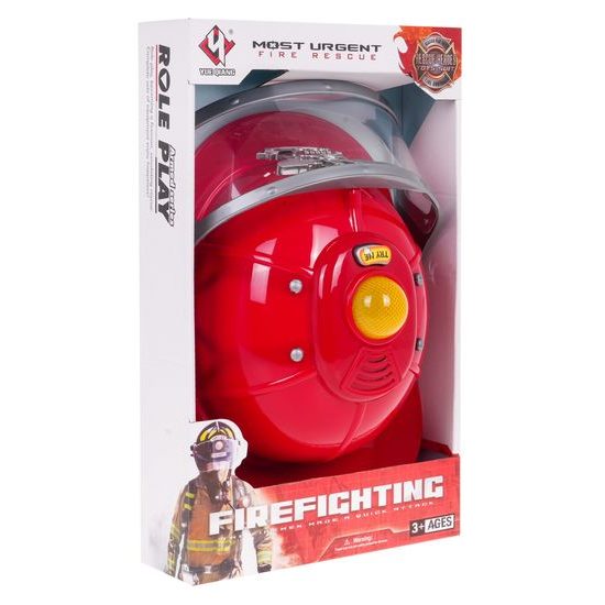 Hasičská helma pro děti se zvukem a světlem Most Urgent