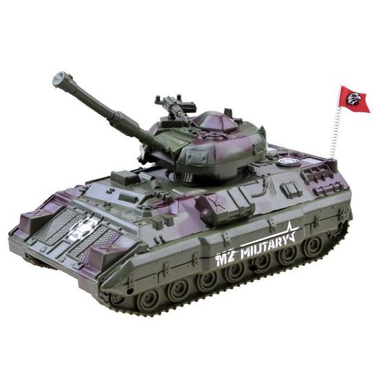 Vojenská sada s tankem a vojáčky Battle Warrior