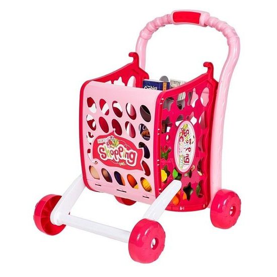 Dětský nákupní košík s příslušenstvím Shopping Chart 3v1
