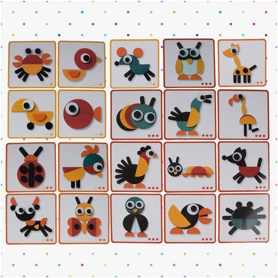 Dřevěné puzzle se zvířátky Animo Blocks