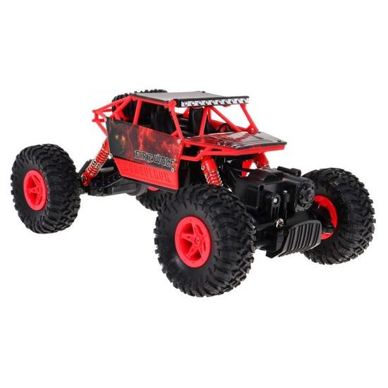 Auto na dálkové ovládání 4x4 s výměnnými koly Fire Wolf 1:18