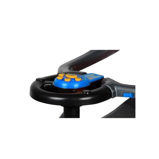 Odrážedlo Super Coupe s vodící tyčí 3v1 modre