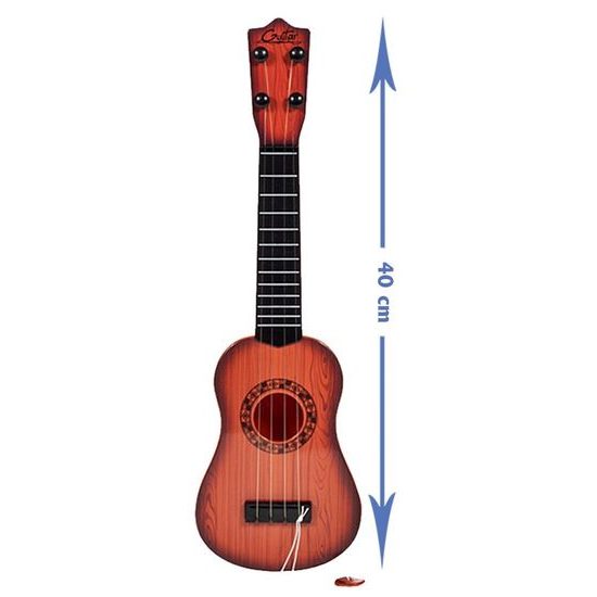 Dětská kytara Party Guitar 40 cm - světlá