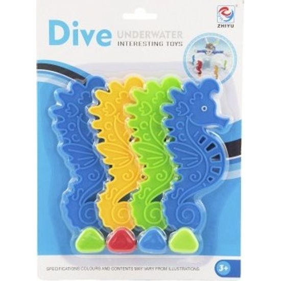 Zábavní koníčci pro potápění 4ks