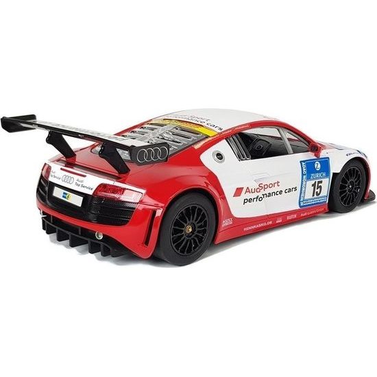 Auto na dálkové ovládání Audi R8 LMS Rastar červenobílé
