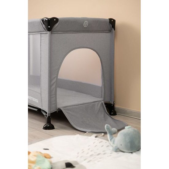 Cestovní postýlka CARETERO Basic 2016 grey