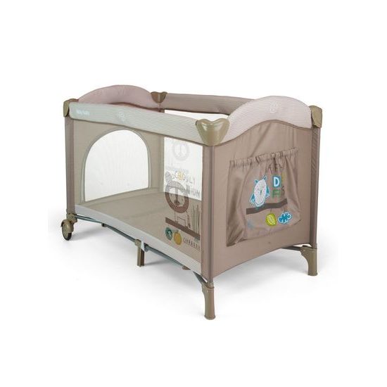 Cestovní postýlka Milly Mally Mirage pink lion