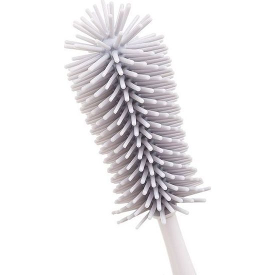 Akuku Silikonový kartáč s podstavcem