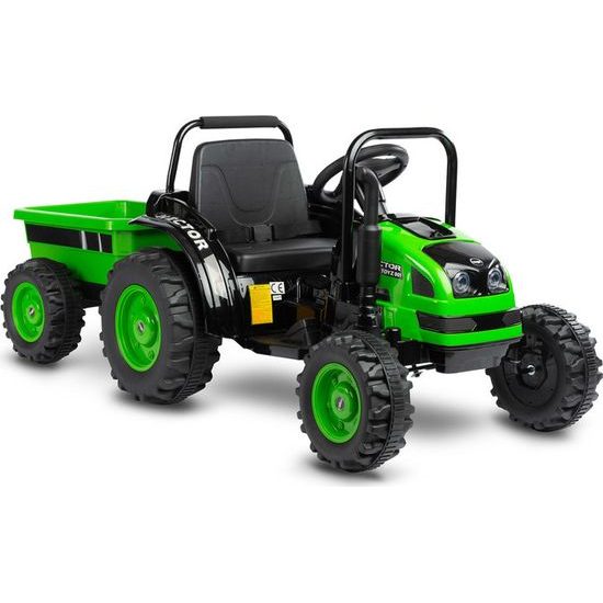 Elektrický traktor Hector zelený