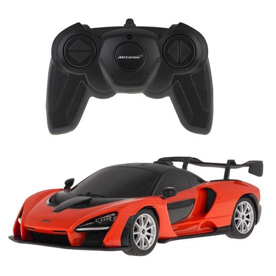 Rastar auto na dálkové ovládání McLaren Senna 1:24 oranžové