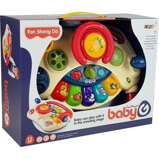 Interaktivní hrací volant pro batolata