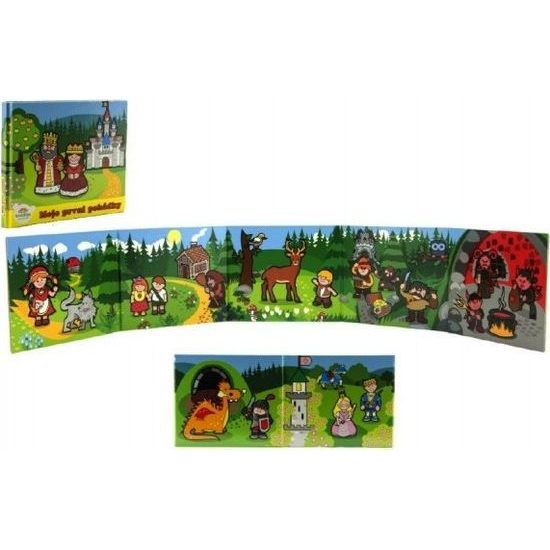 Knížka Leporelo - Moje první pohádky