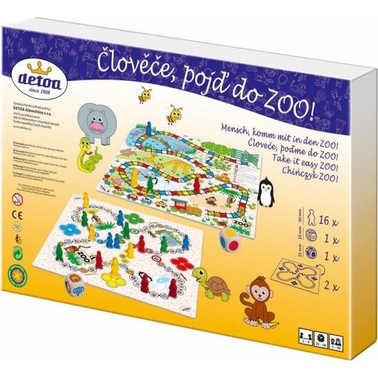 Člověče, pojď do ZOO! společenská hra