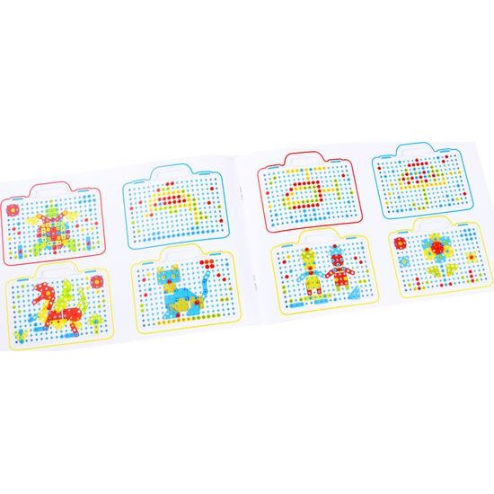 Kreativní konstrukční stavebnice s nářadím 237 ks