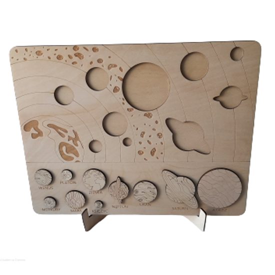 Puzzle sluneční soustavy