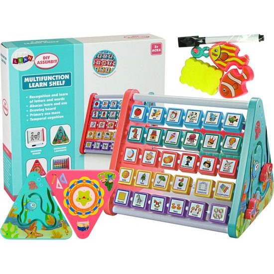 Vzdělávací trojúhelník - počítadlo, zvířátka