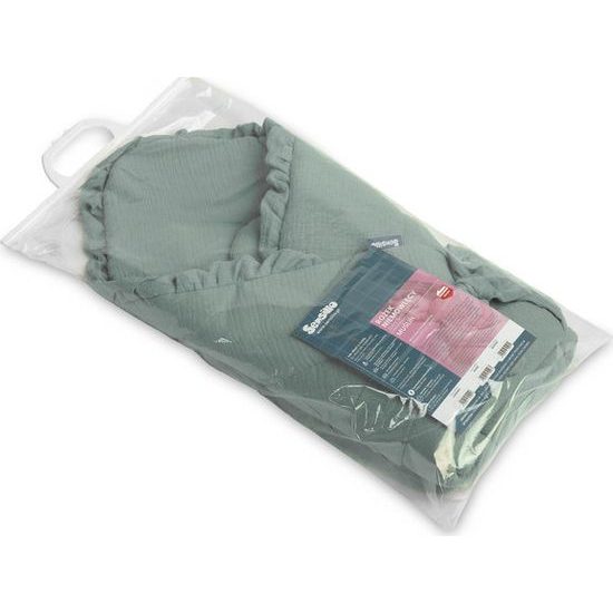 Dětská mušelínová zavinovačka - khaki