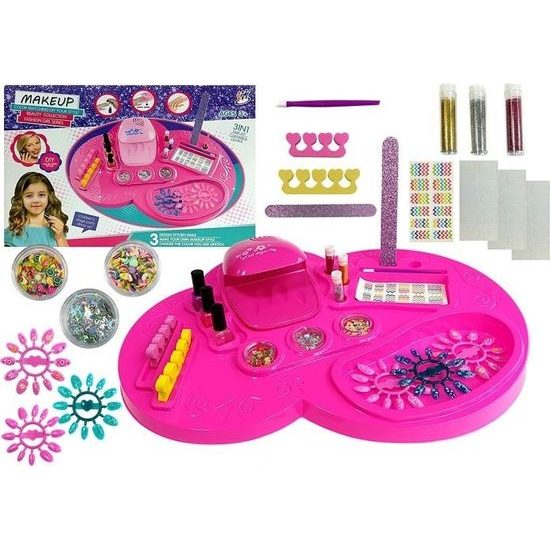 Dětská sada na nehty: sušička, laky na nehty