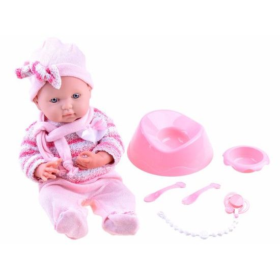 Panenka Baby Girl Noe 40 cm s nočníkem