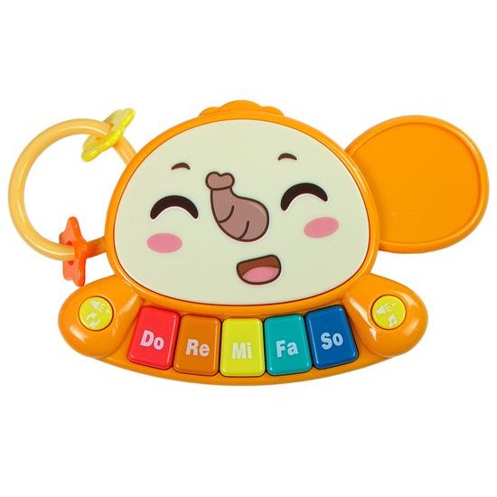 Interaktivní chodítko s hracím stolečkem Music Stroller 2v1 červené