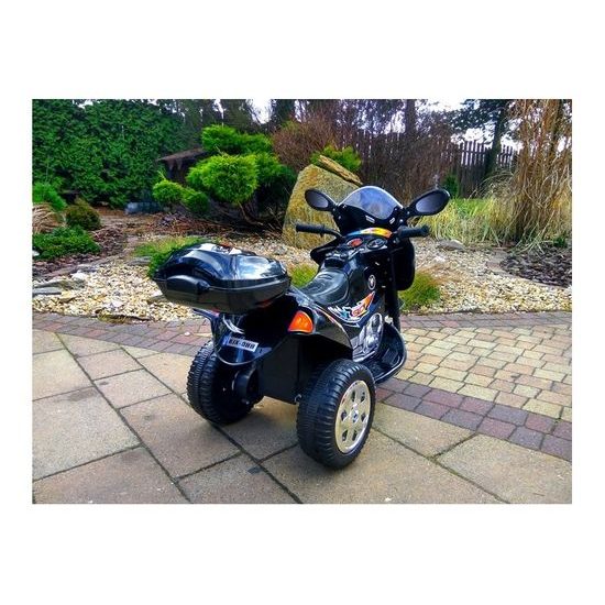 Elektrická tříkolka Racing Black